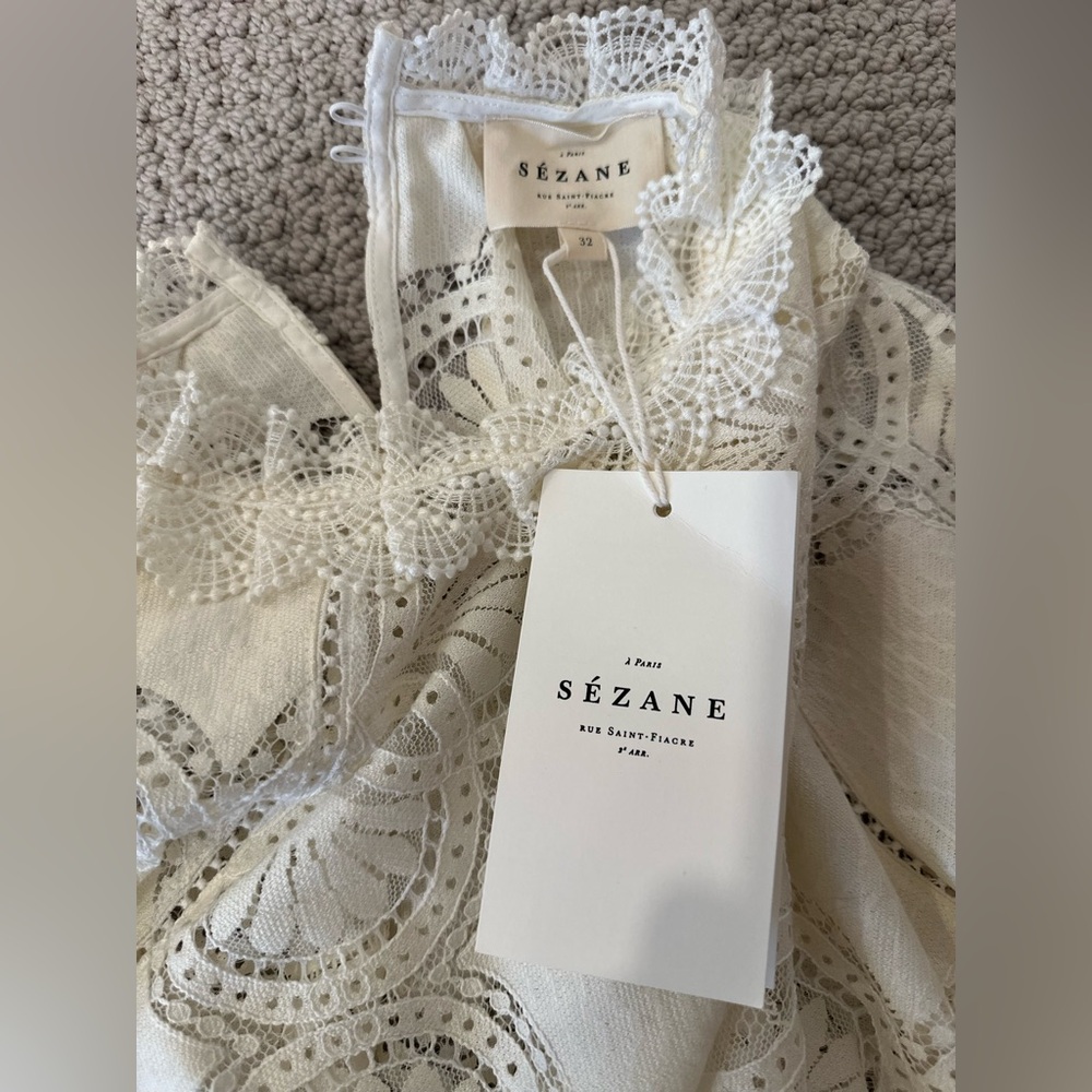 Sezane BIANCA BLOUSE 0 - Picture 8 of 8
